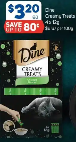 Foodland Dine Creamy Treats offer