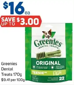 Foodland Greenies Dental Treats offer