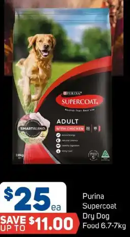 Foodland Purina Supercoat Dry Dog Food offer