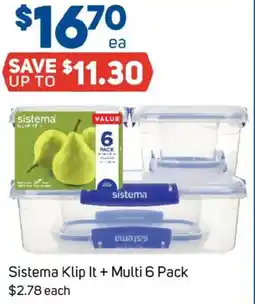 Foodland Sistema Klip It Multi offer