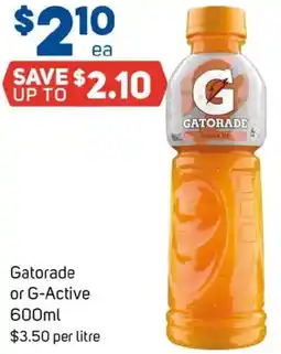 Foodland Gatorade or G Active offer