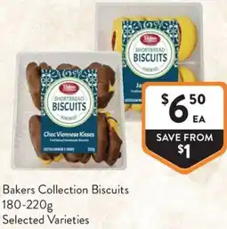 Foodworks Bakers Collection Biscuits offer