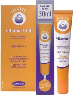 Discount Drug Stores Invite E Vitamin E Oil offer