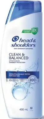 Amcal Pharmacies Head & Shoulders Clean & Balanced Shampoo offer