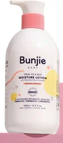 Amcal Pharmacies Bunjie Baby Moisture Lotion offer