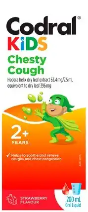 Amcal Pharmacies Codral Kids Chesty Cough offer
