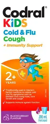 Amcal Pharmacies Codral Immunity Dry Cough offer
