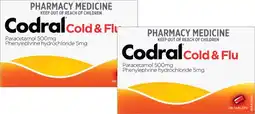 Discount Drug Stores Codral Cold & Flu 48 Tablets offer