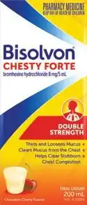Discount Drug Stores Bisolvon Chesty Forte offer