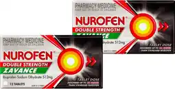 Amcal Pharmacies Nurofen Double Strength Zavance 512mg 12 Tablets offer