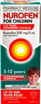 Amcal Pharmacies Nurofen For Children 5-12 Years Strawberry offer