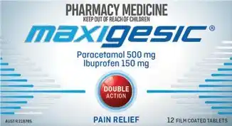 Amcal Pharmacies Maxigesic 12 Tablets offer