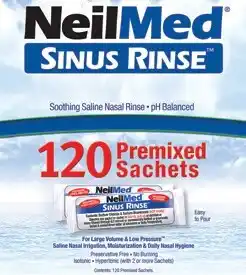 Amcal Pharmacies NeilMed Sinus Rinse Refill Sachets offer