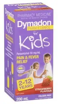 Discount Drug Stores Dymadon For Kids 2-12 Years Strawberry offer