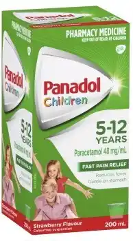 Discount Drug Stores Panadol Children 5-12 Years Strawberry offer