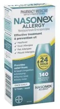 Discount Drug Stores Nasonex Allergy Hayfever Relief 140 Sprays offer