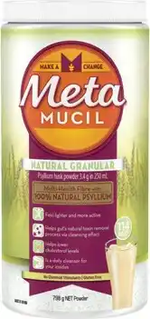 Amcal Pharmacies Metamucil Natural Granular offer