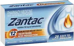 Amcal Pharmacies Zantac 12 Hour 150mg 28 Tablets offer