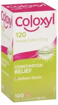 Discount Drug Stores Coloxyl 120mg 100 Tablets offer