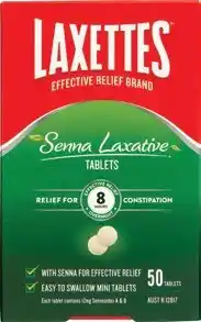 Discount Drug Stores Laxettes Senna Laxative 50 Tablets offer