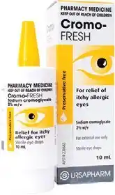 Discount Drug Stores Cromo-Fresh Eye Drops offer