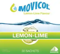 Discount Drug Stores Movicol Junior Lemon Lime Powder 30 Sachetes offer