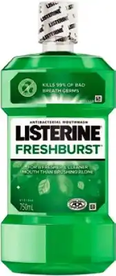 Amcal Pharmacies Listerine Mouthwash Freshburst offer