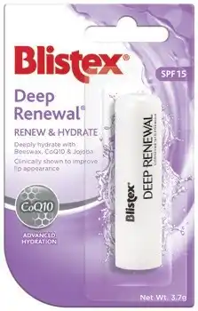 Amcal Pharmacies Blistex Deep Renewal SPF15 Lip Balm Stick offer