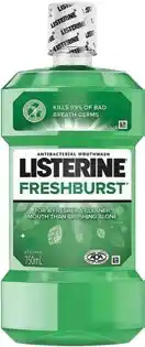 Discount Drug Stores Listerine Mouthwash Freshburst offer
