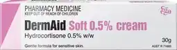 Amcal Pharmacies DermAid Hydrocortisone 0.5% Soft Cream offer