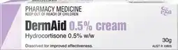 Amcal Pharmacies DermAid Hydrocortisone 0.5% Cream offer