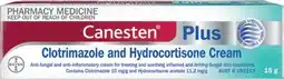 Amcal Pharmacies Canesten Plus Clotrimazole and Hydrocortisone Cream offer