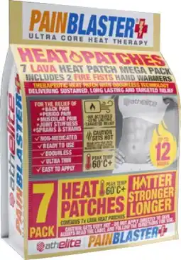 Amcal Pharmacies Pain Blaster Heat Patches offer