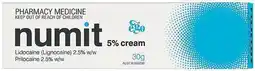 Discount Drug Stores Numit 5% Numbing Cream offer
