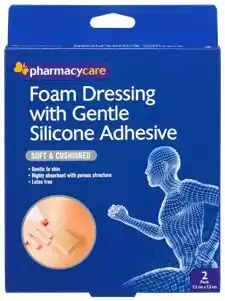 Discount Drug Stores Pharmacy Care Foam Dressing with Gentle Silicone Adhesive offer