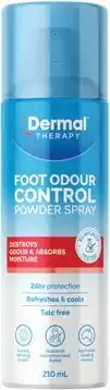 Discount Drug Stores Dermal Therapy Foot Odour Control Powder Spray offer