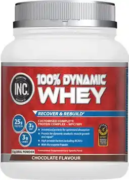 Discount Drug Stores INC 100 Dynamic Whey Chocolate Flavour offer