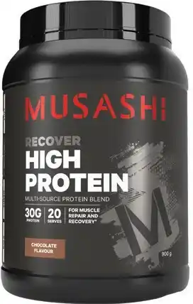 Amcal Pharmacies Musashi High Protein Chocolate Flavour offer