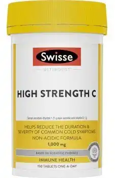 Discount Drug Stores Swisse Ultiboost High Strength Vitamin C 150 Tablets offer