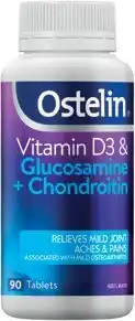 Discount Drug Stores Ostelin Vitamin D3 & Glucosamine + Chondroitin 90 Tablets offer