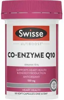 Discount Drug Stores Swisse Co-Enzyme Q10 150mg 50 Capsules offer