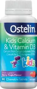Discount Drug Stores Ostelin Kids Calcium & Vitamin D3 Chewable 90 Tablets offer