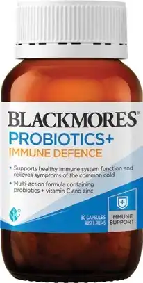 Discount Drug Stores Blackmores Probiotics+ Immune Defence 30 Capsules offer