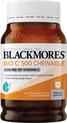 Discount Drug Stores Blackmores Bio C 500 Chewable 500mg 200 Tablets offer
