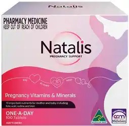 Amcal Pharmacies Natalis Pregnancy Support 100 Tablets offer