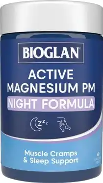 Discount Drug Stores Bioglan Active Magnesium PM Night Formula 60 Tablets offer
