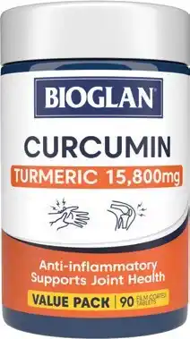 Discount Drug Stores Bioglan Curcumin Turmeric 15,800mg 90 Tablets offer