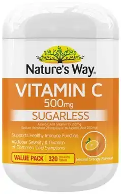 Discount Drug Stores Nature’s Way Vitamin C 500mg 320 Tablets offer