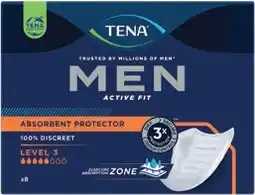 Amcal Pharmacies Tena Men Active Fit Absorbent Protector Level 3 offer
