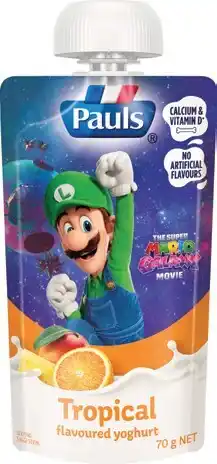 IGA NEW Pauls Squeezie Yoghurt Selected Varieties offer